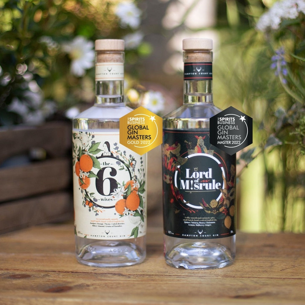 The Six Wives wins Gold & Lord of Misrule Wins Masters Award at the 2022 Global Gin Masters Awards.