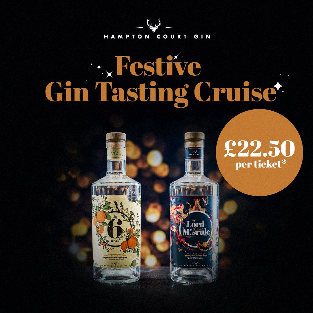 Festive Gin Tasting River Boat Cruise Hampton Court Gin